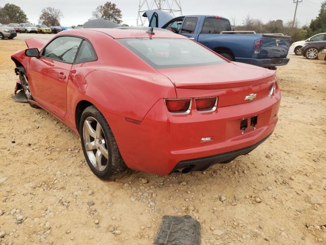 Photo 3 from auction – 2012 CHEVROLET CAMARO LT with VIN 2G1FB1E34C9121484