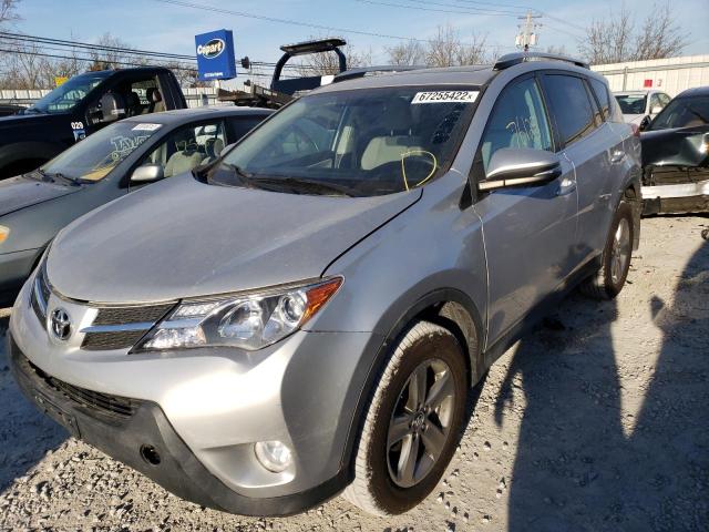 Photo 2 from auction – 2015 TOYOTA RAV4 XLE with VIN 2T3RFREV6FW239605
