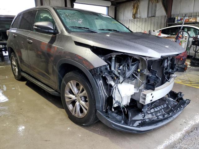 TOYOTA HIGHLANDER 2014 with VIN 5TDZKRFH1ES022032 - Photo from auction