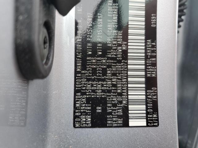 Photo 10 from auction – 2022 TOYOTA COROLLA CR with VIN 7MUBAAAG9NV002072