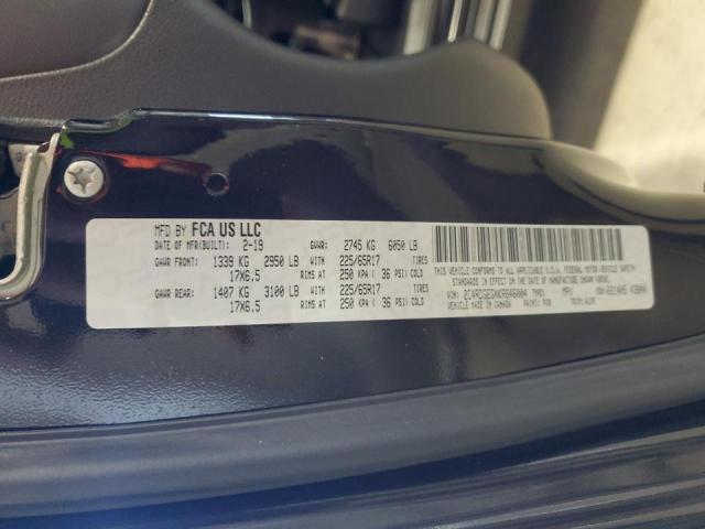 Photo 10 from auction – 2019 DODGE GRAND CARA with VIN 2C4RDGEGXKR646004
