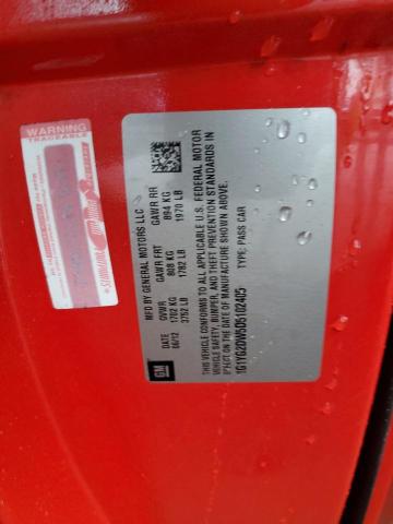 Photo 10 from auction – 2013 CHEVROLET CORVETTE with VIN 1G1YG2DW5D5102405