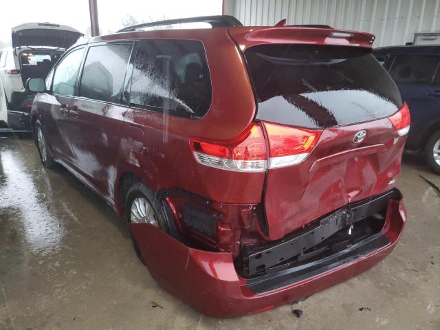 Photo 3 from auction – 2012 TOYOTA SIENNA XLE with VIN 5TDYK3DCXCS213350