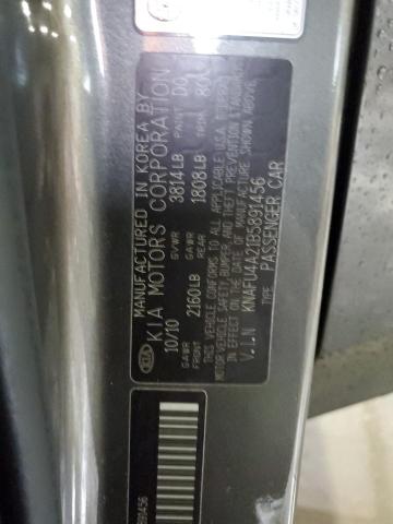 Photo 10 from auction – 2011 KIA FORTE EX with VIN KNAFU4A21B5891456