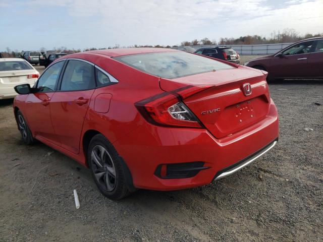 Photo 3 from auction – 2019 HONDA CIVIC LX with VIN 2HGFC2F63KH606062