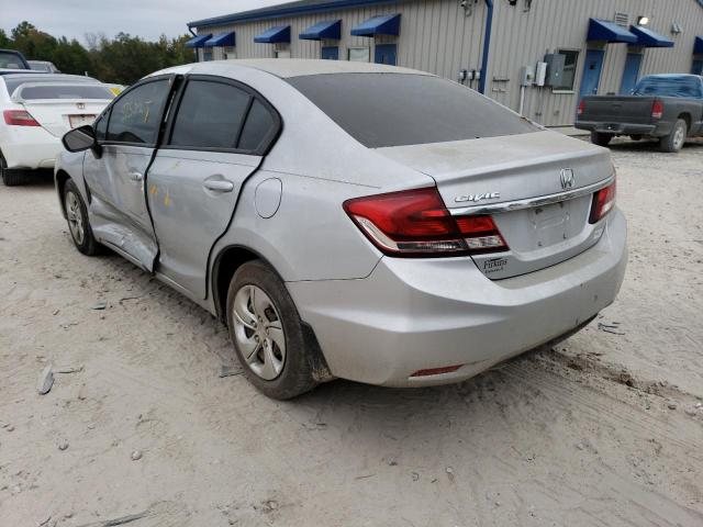 Photo 3 from auction – 2014 HONDA CIVIC LX with VIN 2HGFB2F52EH550274