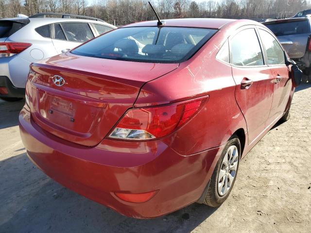 Photo 4 from auction – 2016 HYUNDAI ACCENT SE with VIN KMHCT4AE6GU152658