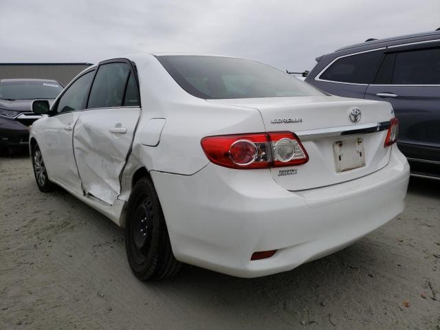 Photo 3 from auction – 2013 TOYOTA COROLLA BA with VIN 2T1BU4EE3DC124851