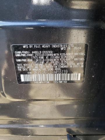 Photo 10 from auction – 2015 SUBARU FORESTER 2 with VIN JF2SJAFC1FH455139