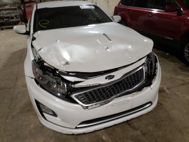 Photo 9 from auction – 2014 KIA OPTIMA HYB with VIN KNAGM4AD6E5069956