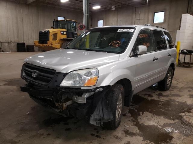 Фото 2 с аукциона – 2005 HONDA PILOT EX с VIN 5FNYF18455B039545