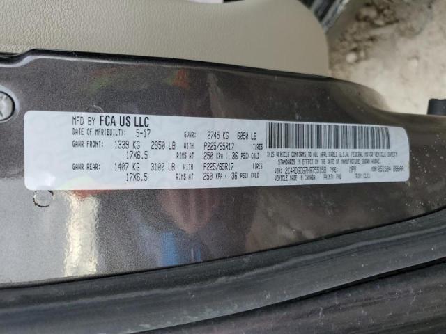 Photo 10 from auction – 2017 DODGE GRAND CARA with VIN 2C4RDGCG7HR755158