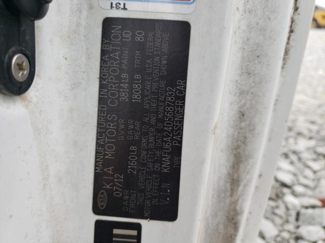 Photo 10 from auction – 2013 KIA FORTE EX with VIN KNAFU6A24D5687832