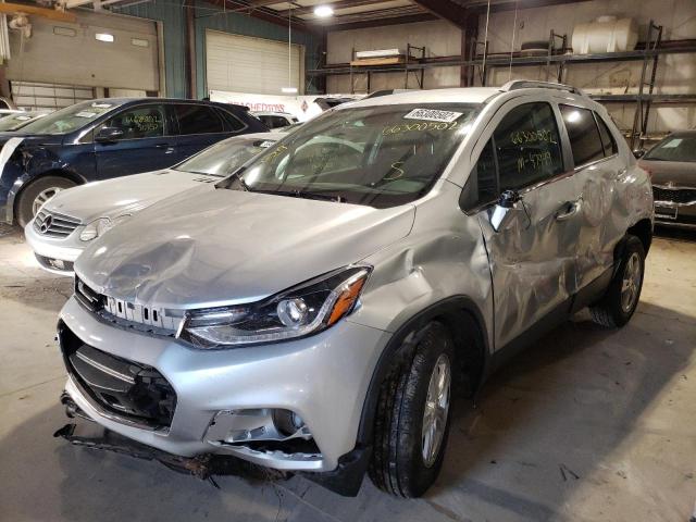 Photo 2 from auction – 2019 CHEVROLET TRAX 1LT with VIN 3GNCJPSB0KL401711