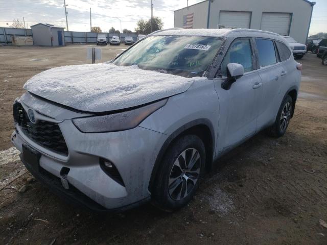 Photo 2 from auction – 2022 TOYOTA HIGHLANDER with VIN 5TDHBRCH4NS540006