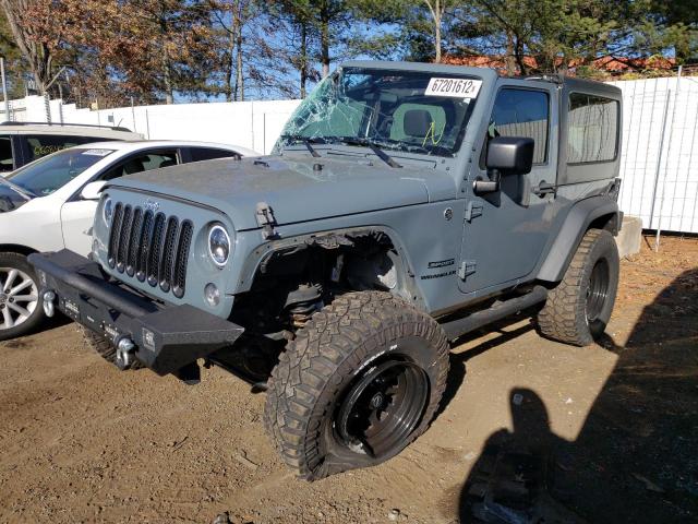 Photo 2 from auction – 2015 JEEP WRANGLER S with VIN 1C4AJWAG5FL729439