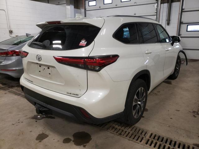 Photo 4 from auction – 2020 TOYOTA HIGHLANDER with VIN 5TDHZRBH2LS514434