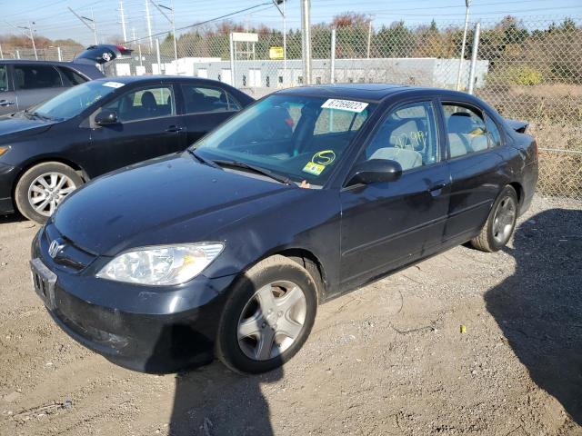 Photo 2 from auction – 2004 HONDA CIVIC EX with VIN 2HGES25754H584609