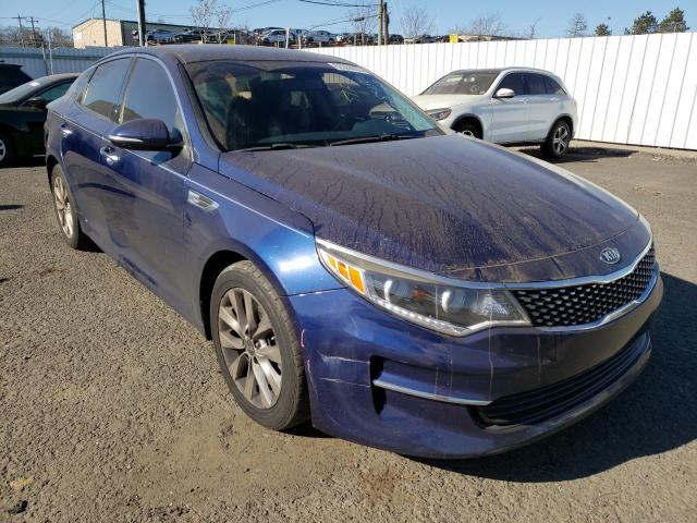 KIA OPTIMA EX 2016 with VIN 5XXGU4L30GG011976 - Photo from auction