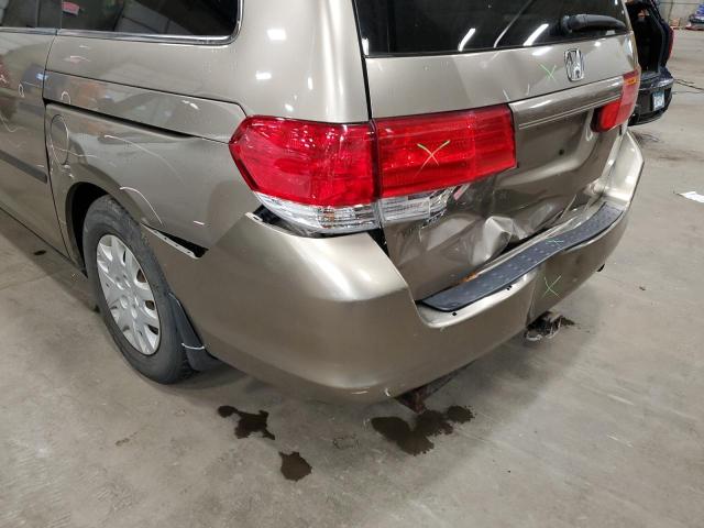 Photo 9 from auction – 2008 HONDA ODYSSEY LX with VIN 5FNRL38248B022909