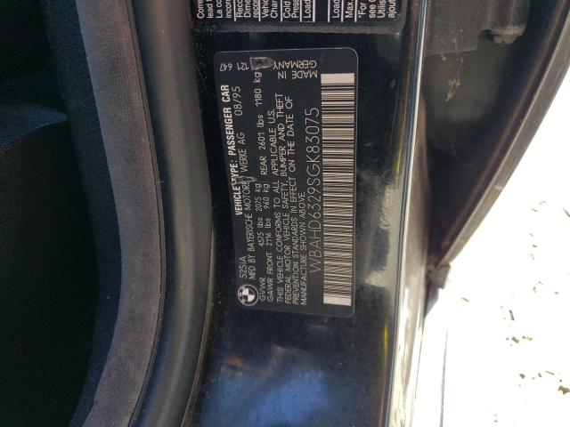 Photo 10 from auction – 1995 BMW 525 I with VIN WBAHD6329SGK83075