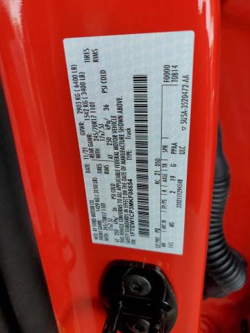 Photo 10 from auction – 2021 FORD F150 SUPER with VIN 1FTEW1CP3MKF08654
