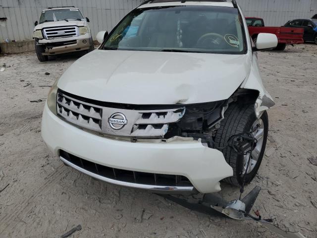 Photo 9 from auction – 2007 NISSAN MURANO SL with VIN JN8AZ08T07W522650