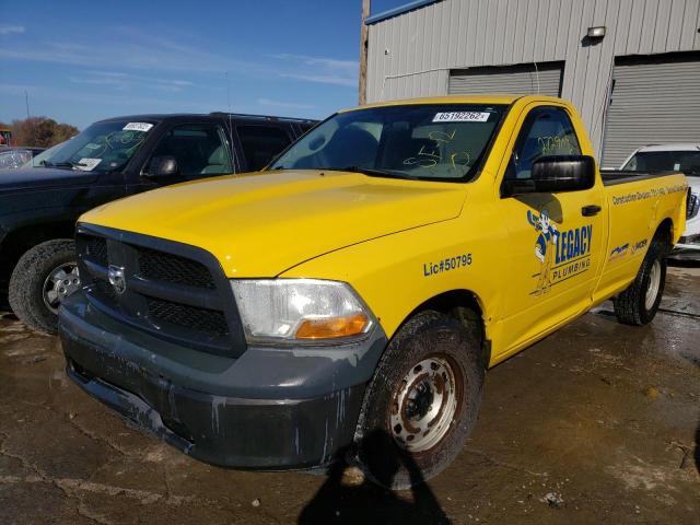 Photo 2 from auction – 2012 DODGE RAM 1500 S with VIN 3C6JD6DPXCG207893
