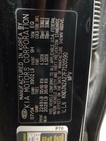 Photo 10 from auction – 2015 KIA SOUL with VIN KNDJN2A27F7120590