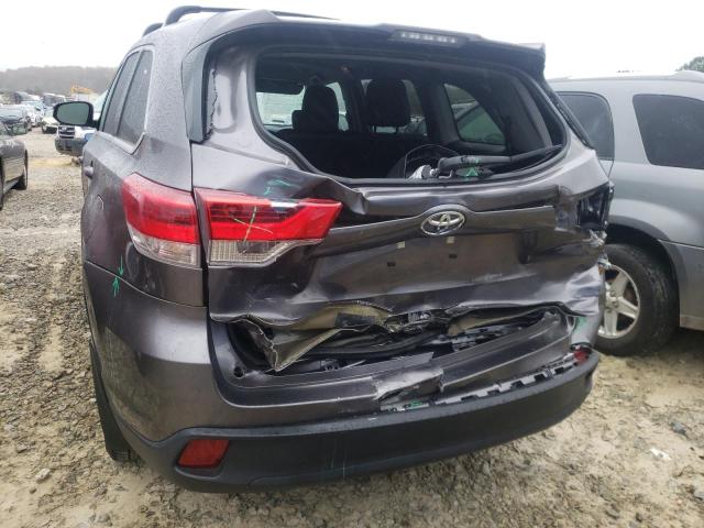 Photo 9 from auction – 2019 TOYOTA HIGHLANDER with VIN 5TDZZRFH4KS354750