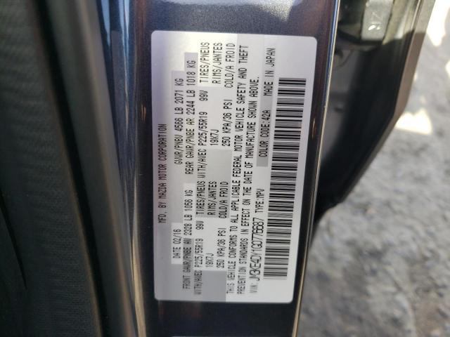 Photo 10 from auction – 2016 MAZDA CX-5 GT with VIN JM3KE4DY1G0776687