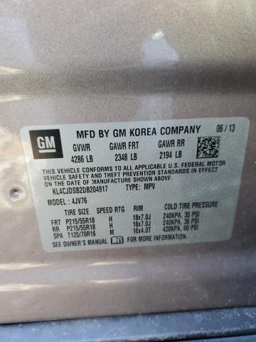 Photo 10 from auction – 2013 BUICK ENCORE PRE with VIN KL4CJDSB2DB204917