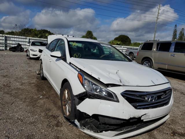 HYUNDAI SONATA SE 2017 with VIN 5NPE24AF9HH477339 - Photo from auction