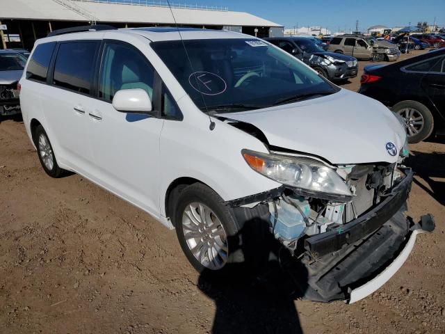 TOYOTA SIENNA XLE 2012 with VIN 5TDYK3DC2CS262476 - Photo from auction