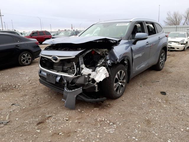 Photo 2 from auction – 2021 TOYOTA HIGHLANDER with VIN 5TDHBRCH2MS069309