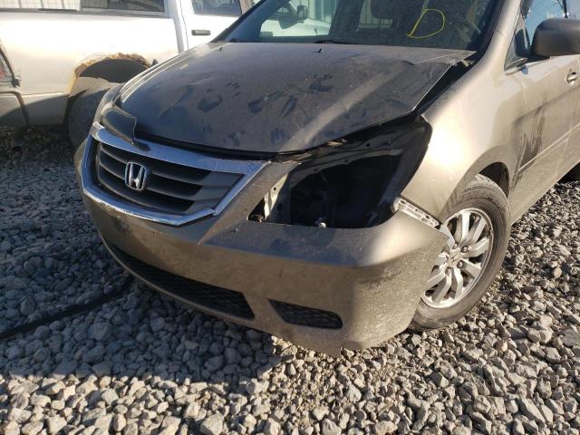 Photo 9 from auction – 2008 HONDA ODYSSEY EX with VIN 5FNRL38458B011466