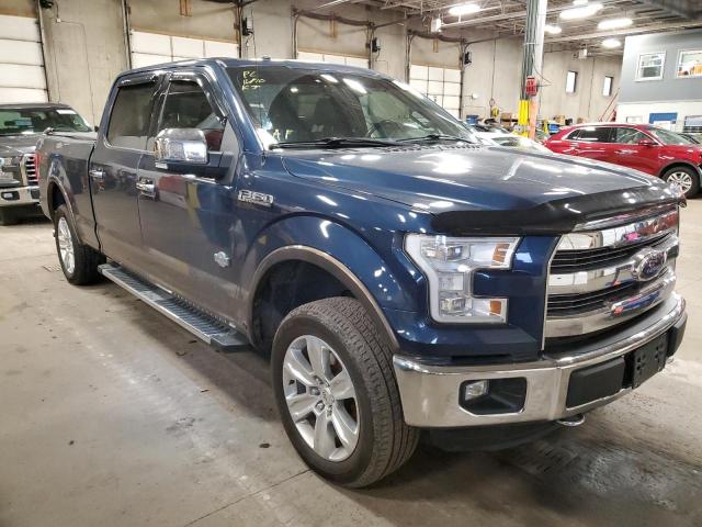 FORD F150 SUPER 2015 with VIN 1FTFW1EF2FFA81424 - Photo from auction