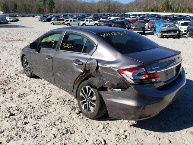 Photo 3 from auction – 2014 HONDA CIVIC EX with VIN 2HGFB2F83EH515687