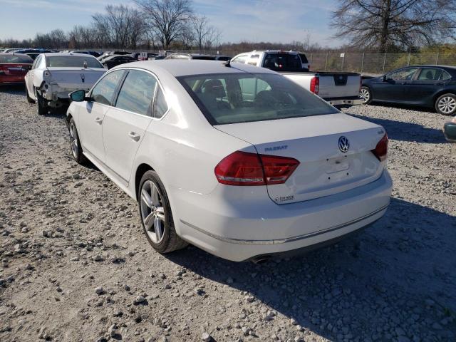 Photo 3 from auction – 2012 VOLKSWAGEN PASSAT SEL with VIN 1VWCN7A38CC062519