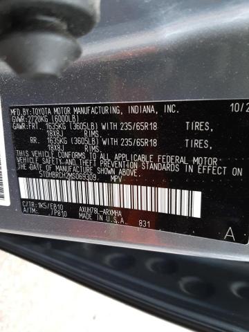 Фото 10 с аукциона – 2021 TOYOTA HIGHLANDER с VIN 5TDHBRCH2MS069309