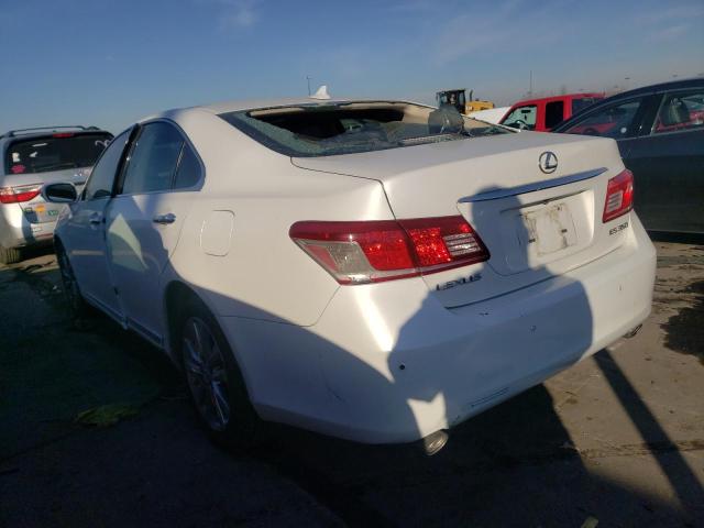 Photo 3 from auction – 2010 LEXUS ES 350 with VIN JTHBK1EG3A2401769