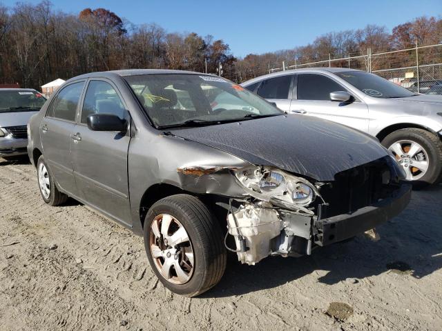TOYOTA COROLLA CE 2008 with VIN 2T1BR32E38C921137 - Photo from auction