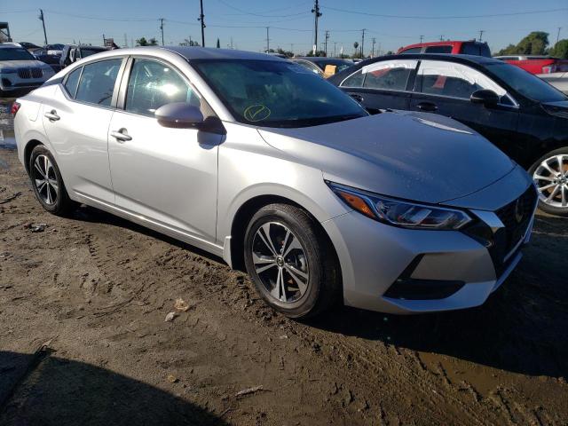 NISSAN SENTRA SV 2022 with VIN 3N1AB8CV1NY232191 - Photo from auction