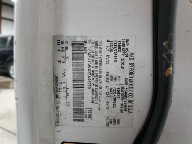 Photo 10 from auction – 2002 FORD EXPLORER X with VIN 1FMZU73WX2ZA55750