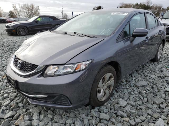 Photo 2 from auction – 2015 HONDA CIVIC LX with VIN 2HGFB2F58FH551236