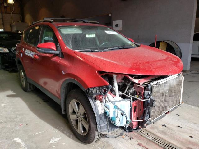 TOYOTA RAV4 XLE 2015 with VIN 2T3RFREV9FW232549 - Photo from auction