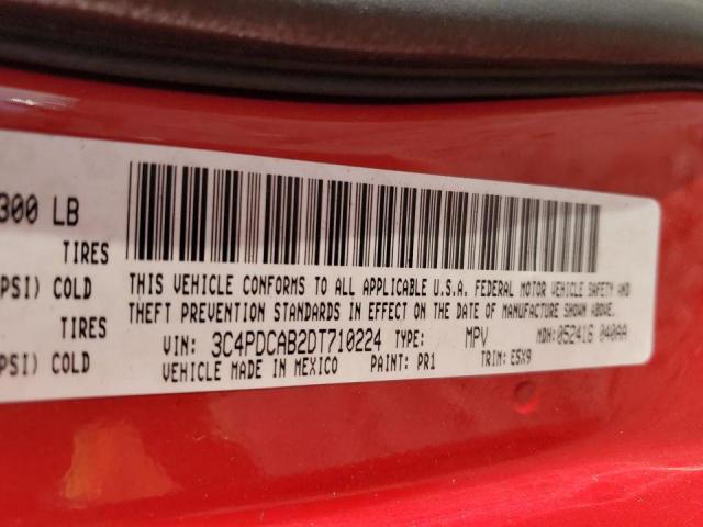 Photo 10 from auction – 2013 DODGE JOURNEY SE with VIN 3C4PDCAB2DT710224
