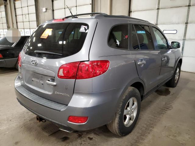 Photo 4 from auction – 2007 HYUNDAI SANTA FE G with VIN 5NMSG13D77H120820