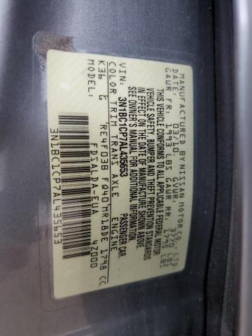 Photo 10 from auction – 2010 NISSAN VERSA S with VIN 3N1BC1CP7AL435653