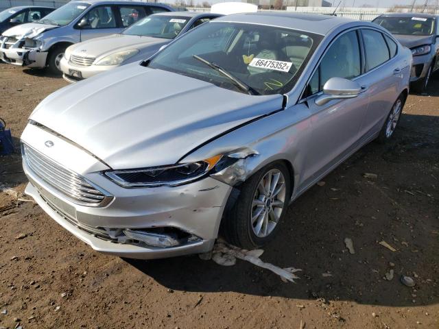 Photo 2 from auction – 2017 FORD FUSION SE with VIN 3FA6P0HD1HR129203